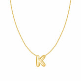Bohomoon Stainless Steel All About Me Initial Necklace