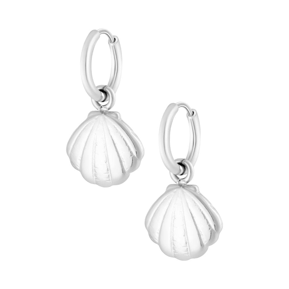 Bohomoon Stainless Steel Aloe Hoop Earrings