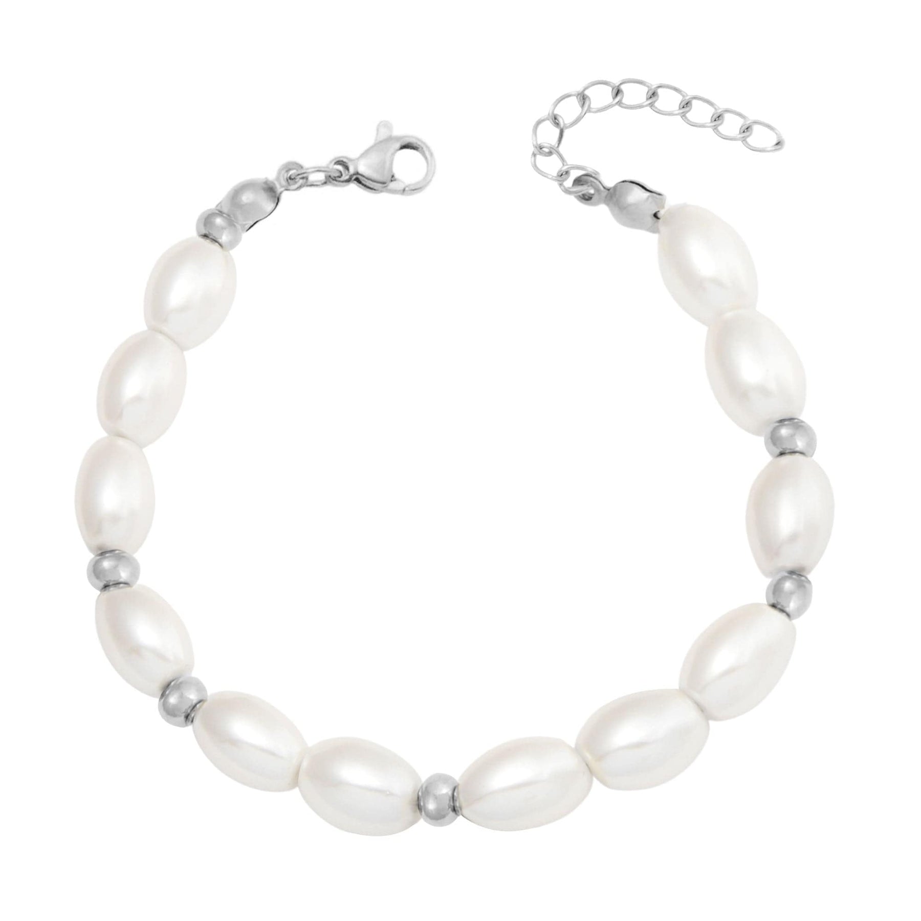 BohoMoon Stainless Steel Aloha Pearl Bracelet