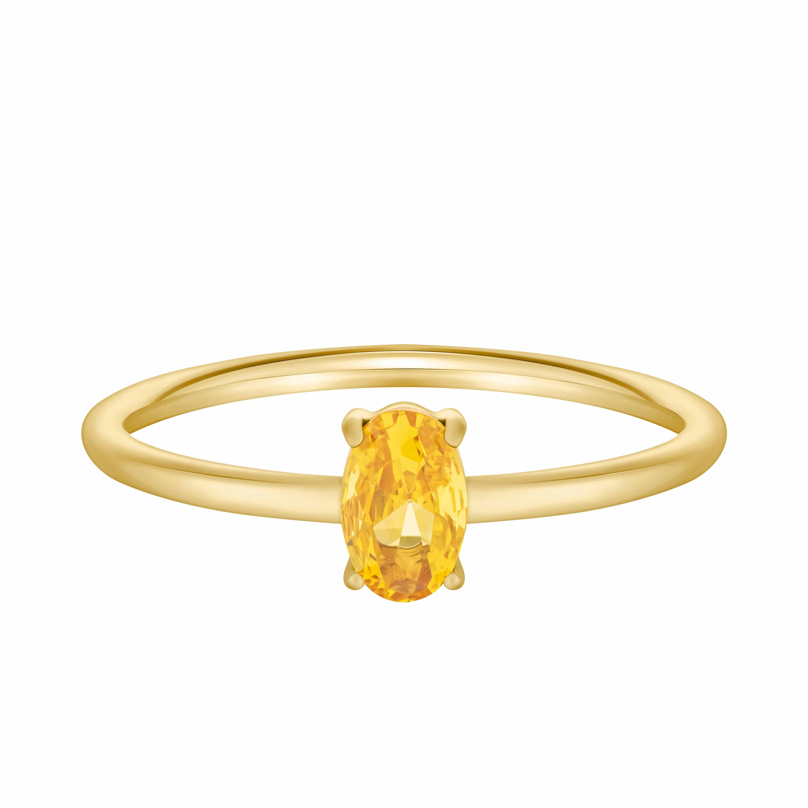 Bohomoon Stainless Steel Always Birthstone Ring