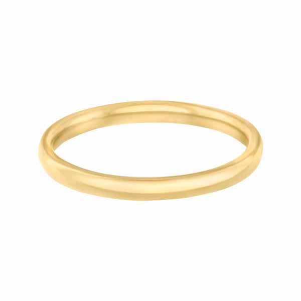 Bohomoon Stainless Steel Amelia Plain Band Ring
