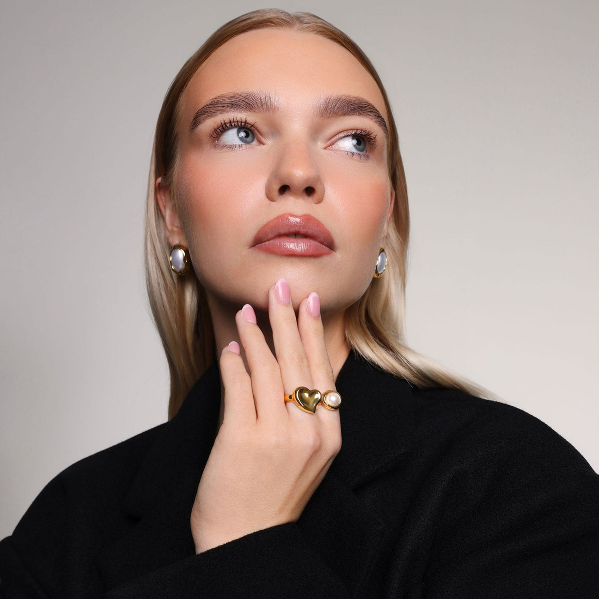 Bohomoon Stainless Steel Amour Ring