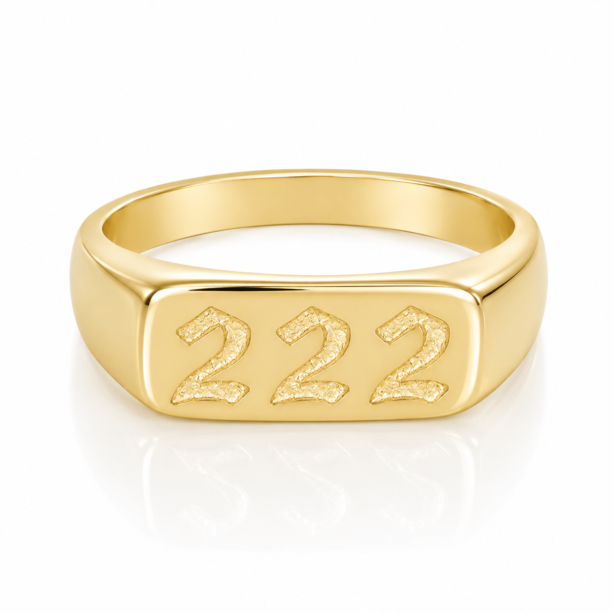 Bohomoon Stainless Steel Angel Numbers Ring