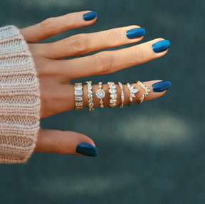 Bohomoon Stainless Steel Anika Ring