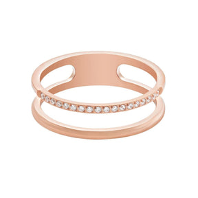 BohoMoon Stainless Steel Arabella Ring Rose Gold / US 6 / UK L / EUR 51 (small)