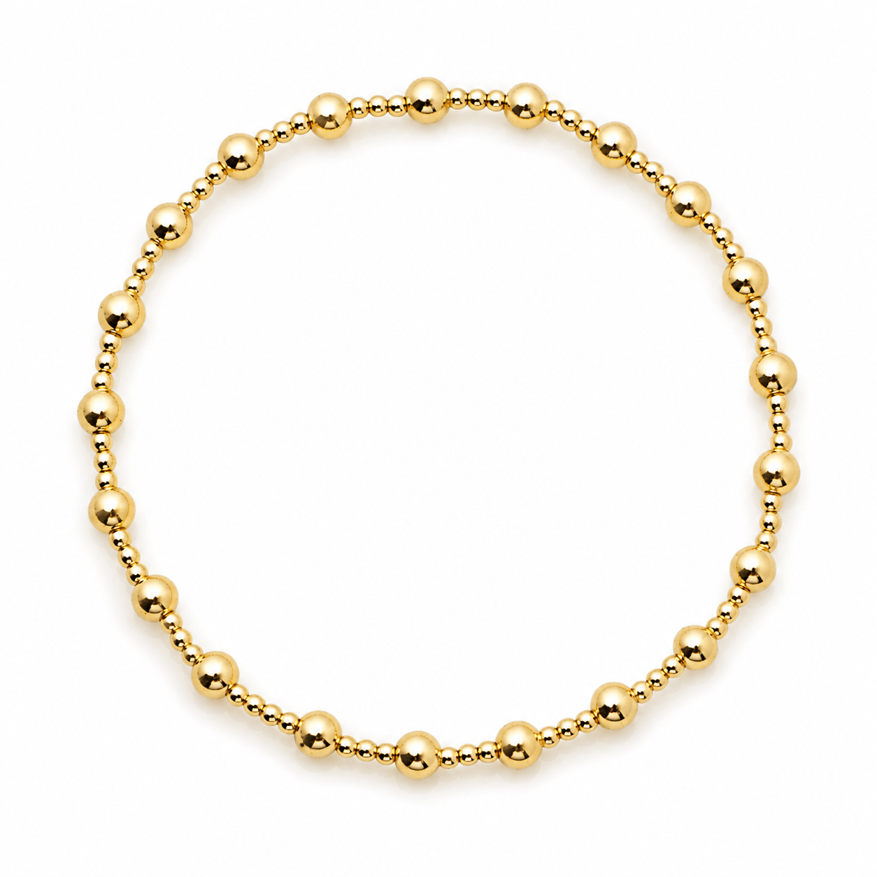 Bohomoon Stainless Steel Aretha Beaded Bracelet