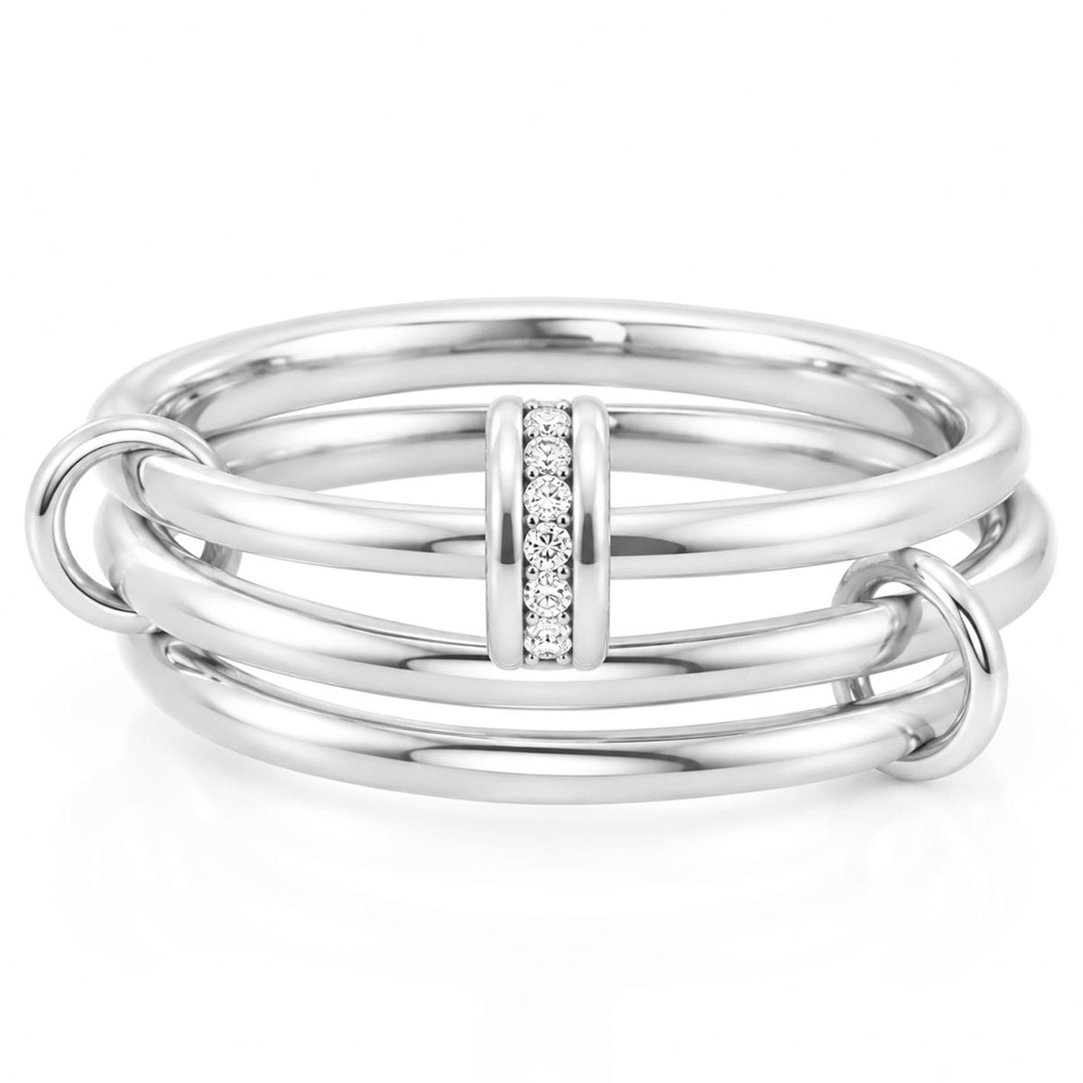 Bohomoon Stainless Steel Ashanti Ring