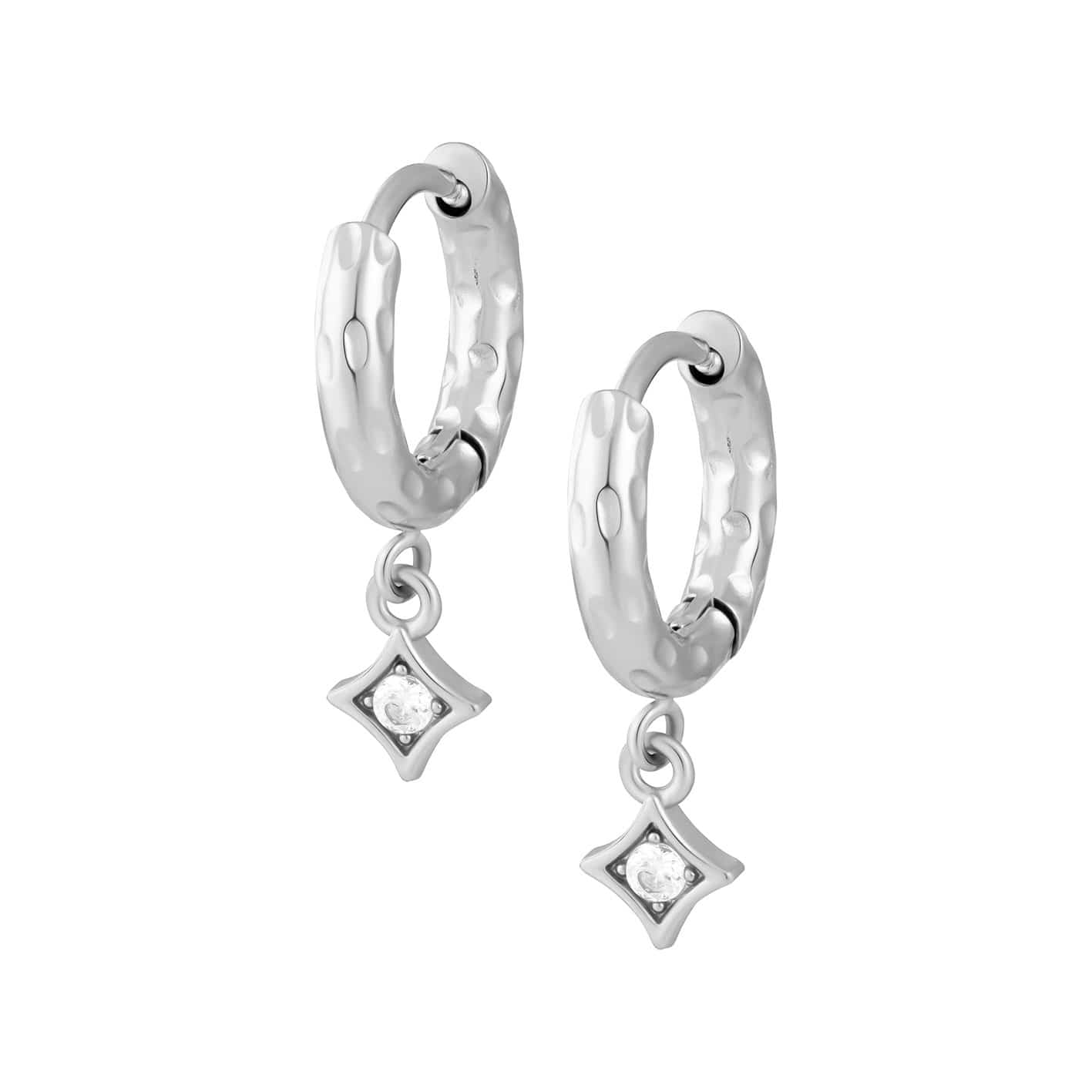 Bohomoon Stainless Steel Asher Hoop Earrings