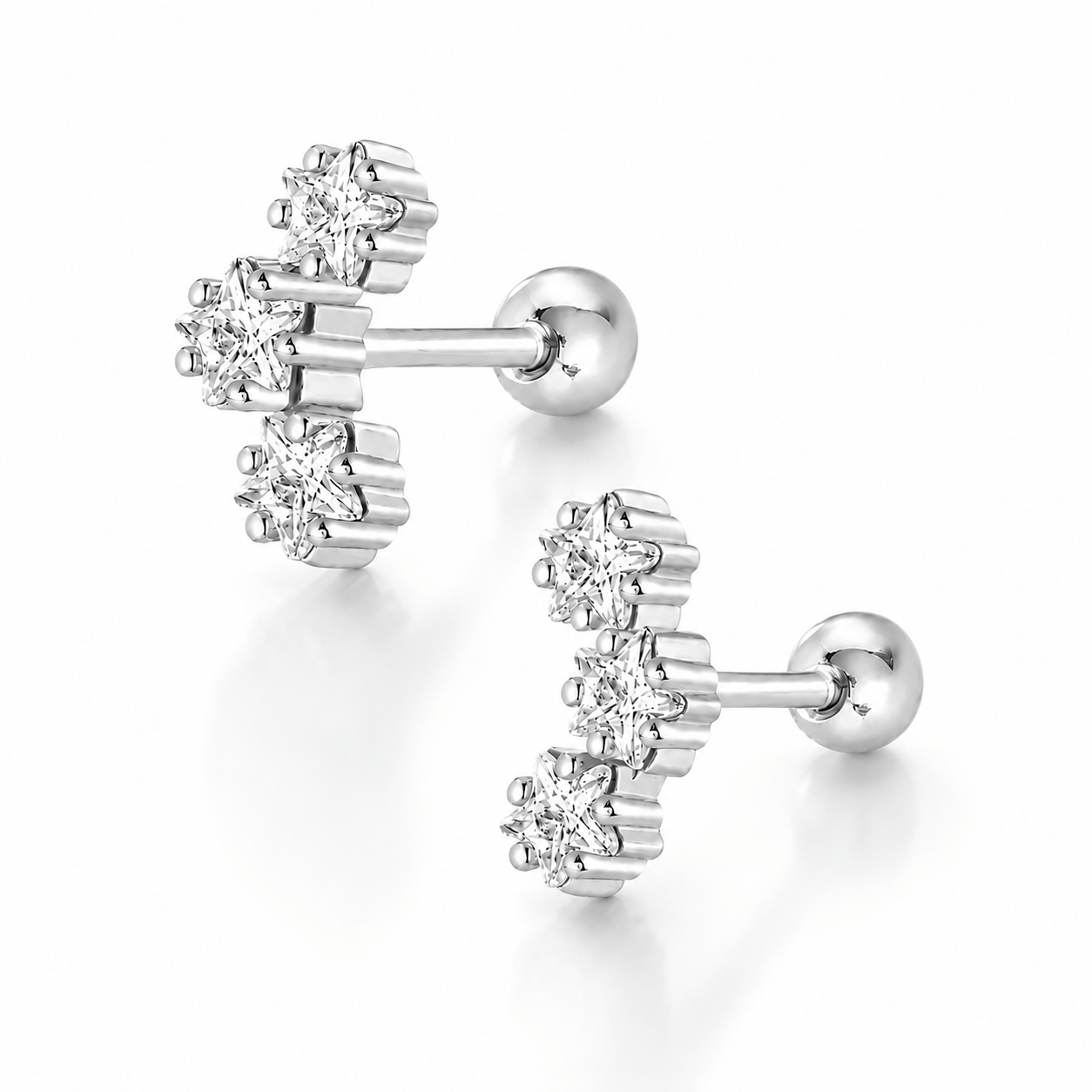 Bohomoon Stainless Steel Astrid Stud Earrings