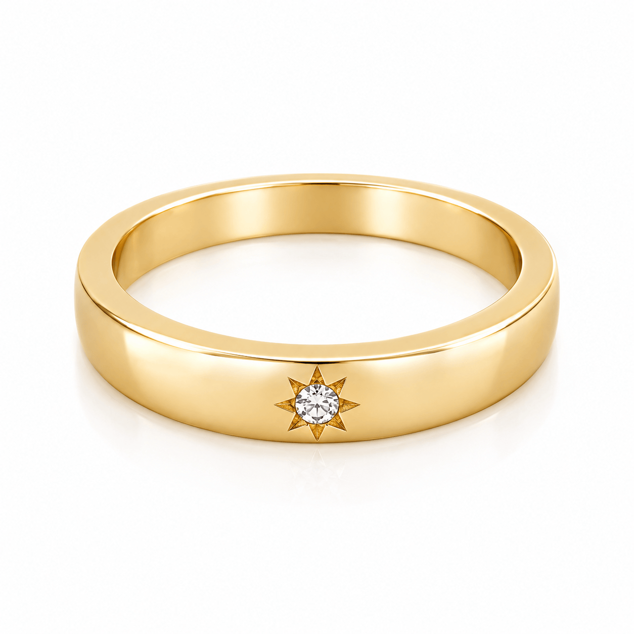 Bohomoon Stainless Steel Astro Ring