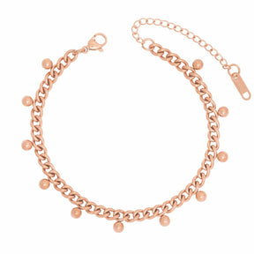 BohoMoon Stainless Steel Audrey Bracelet Rose Gold