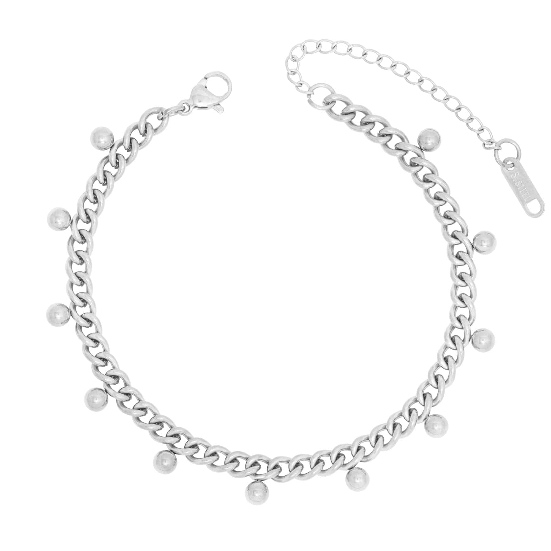 BohoMoon Stainless Steel Audrey Bracelet Silver