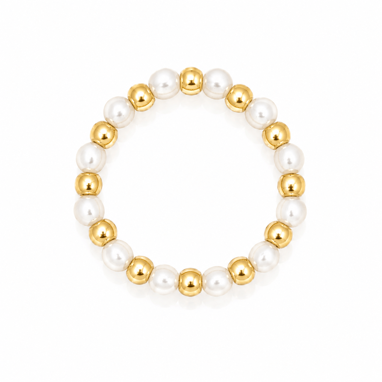 Bohomoon Stainless Steel August Pearl Ring