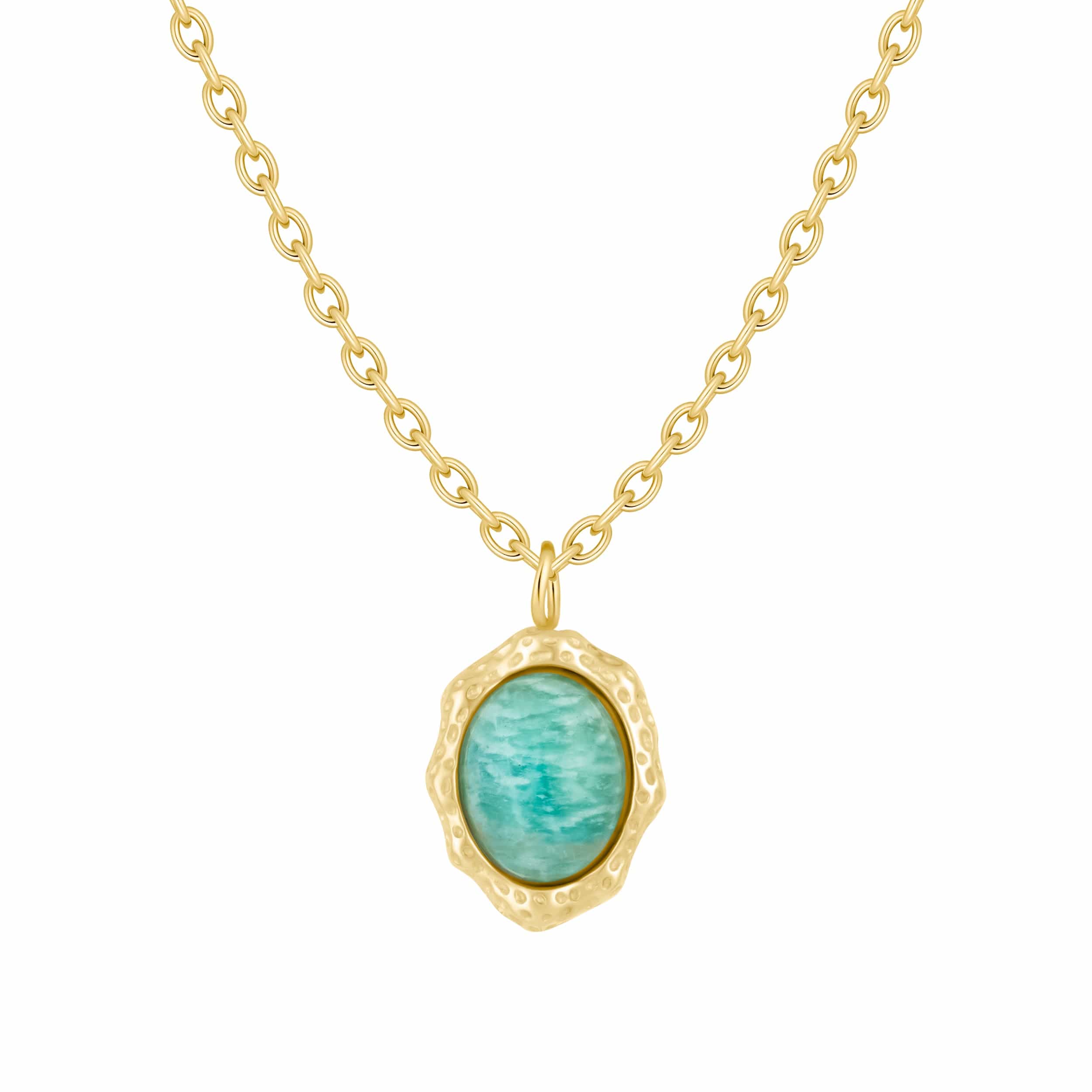 Bohomoon Stainless Steel Aura Necklace