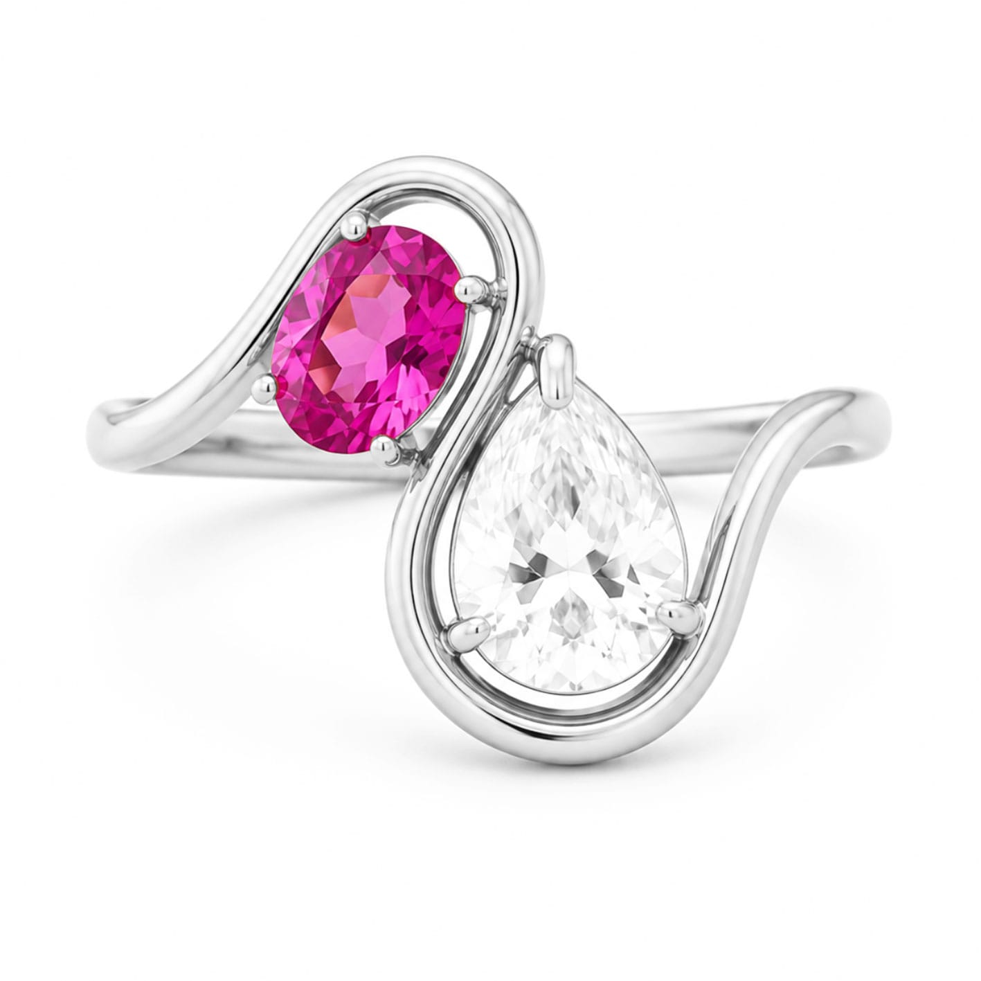 Bohomoon Stainless Steel Azalea Ring