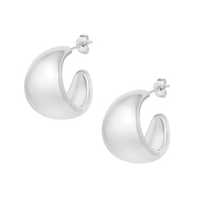 Bohomoon Stainless Steel Java Hoop Earrings