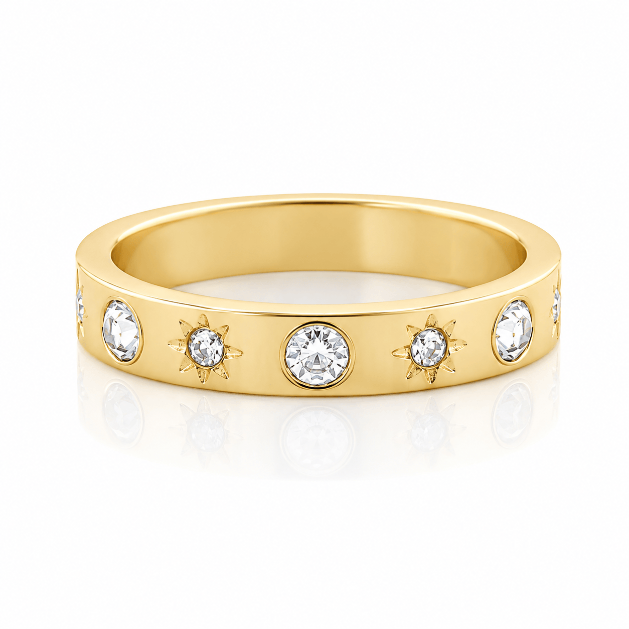 Bohomoon Stainless Steel Bella Star Ring
