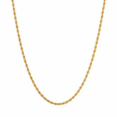 BohoMoon Stainless Steel Beverley Rope Choker / Necklace Gold / Necklace