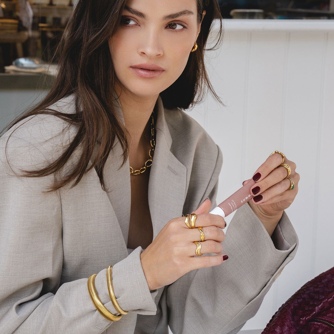 Bohomoon Stainless Steel Billie Ring