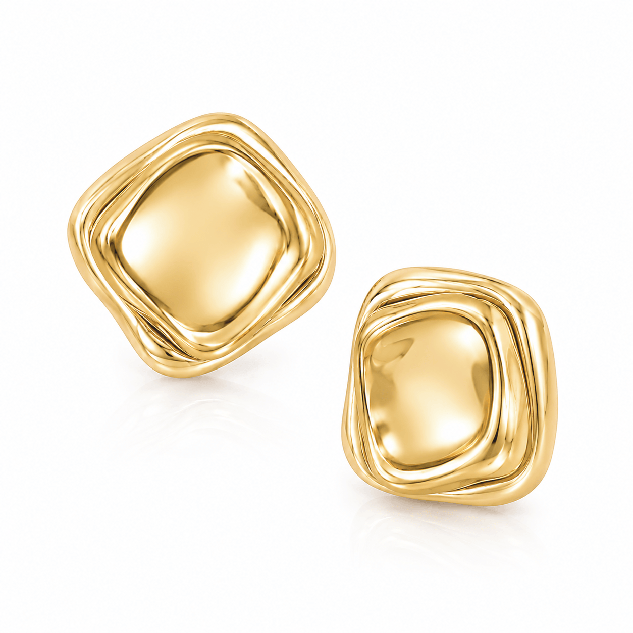 Bohomoon Stainless Steel Billy Stud Earrings