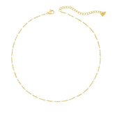 Bohomoon Stainless Steel Blanco Beaded Necklace