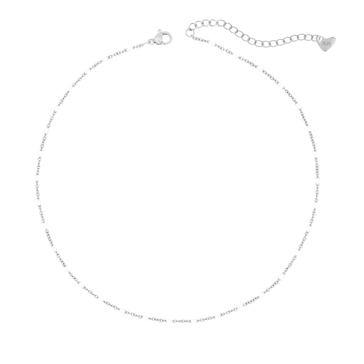 Bohomoon Stainless Steel Blanco Beaded Necklace