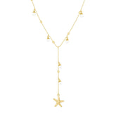 Bohomoon Stainless Steel Bondi Lariat Necklace