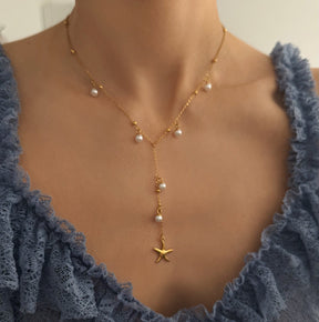 Bohomoon Stainless Steel Bondi Lariat Necklace