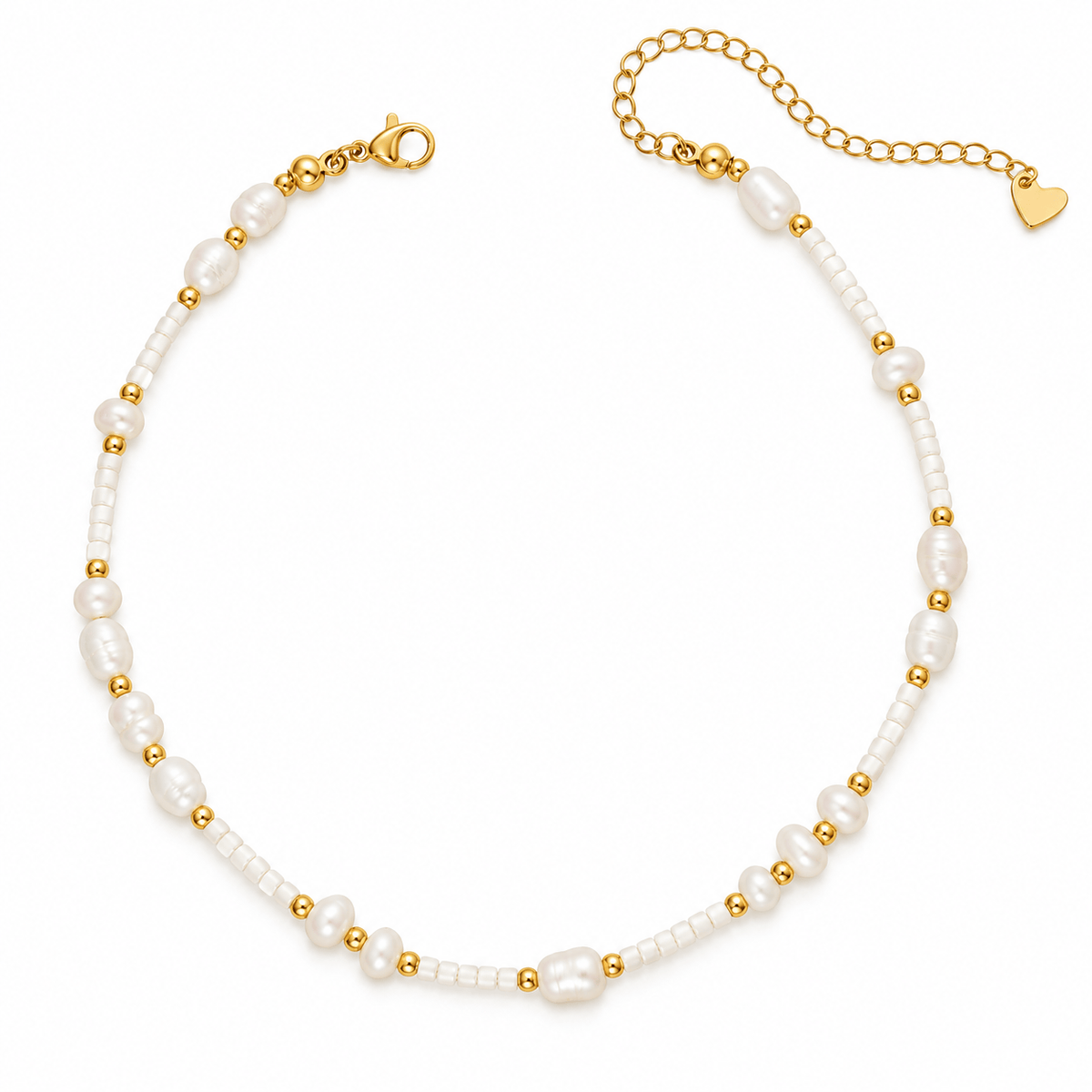 Bohomoon Stainless Steel Bonnie Pearl Choker