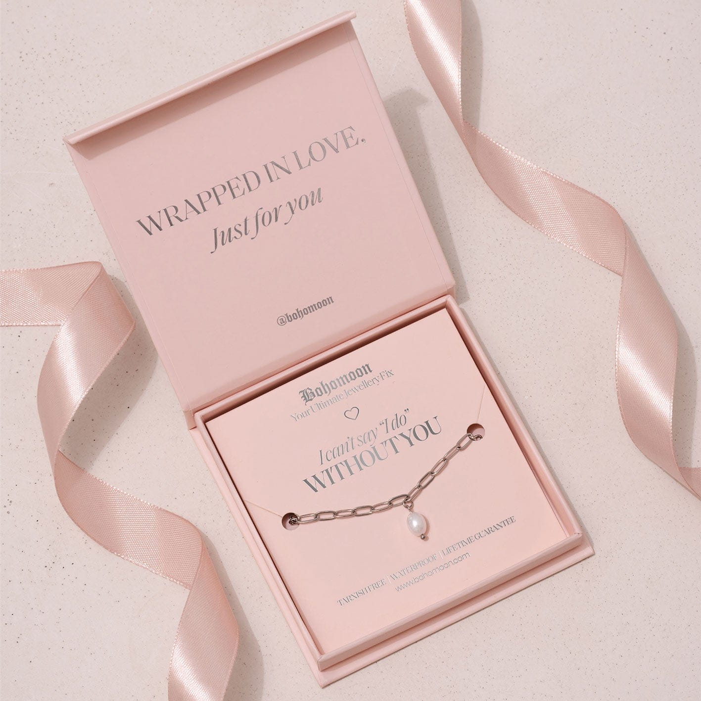 Bohomoon Stainless Steel Bridesmaid Bracelet