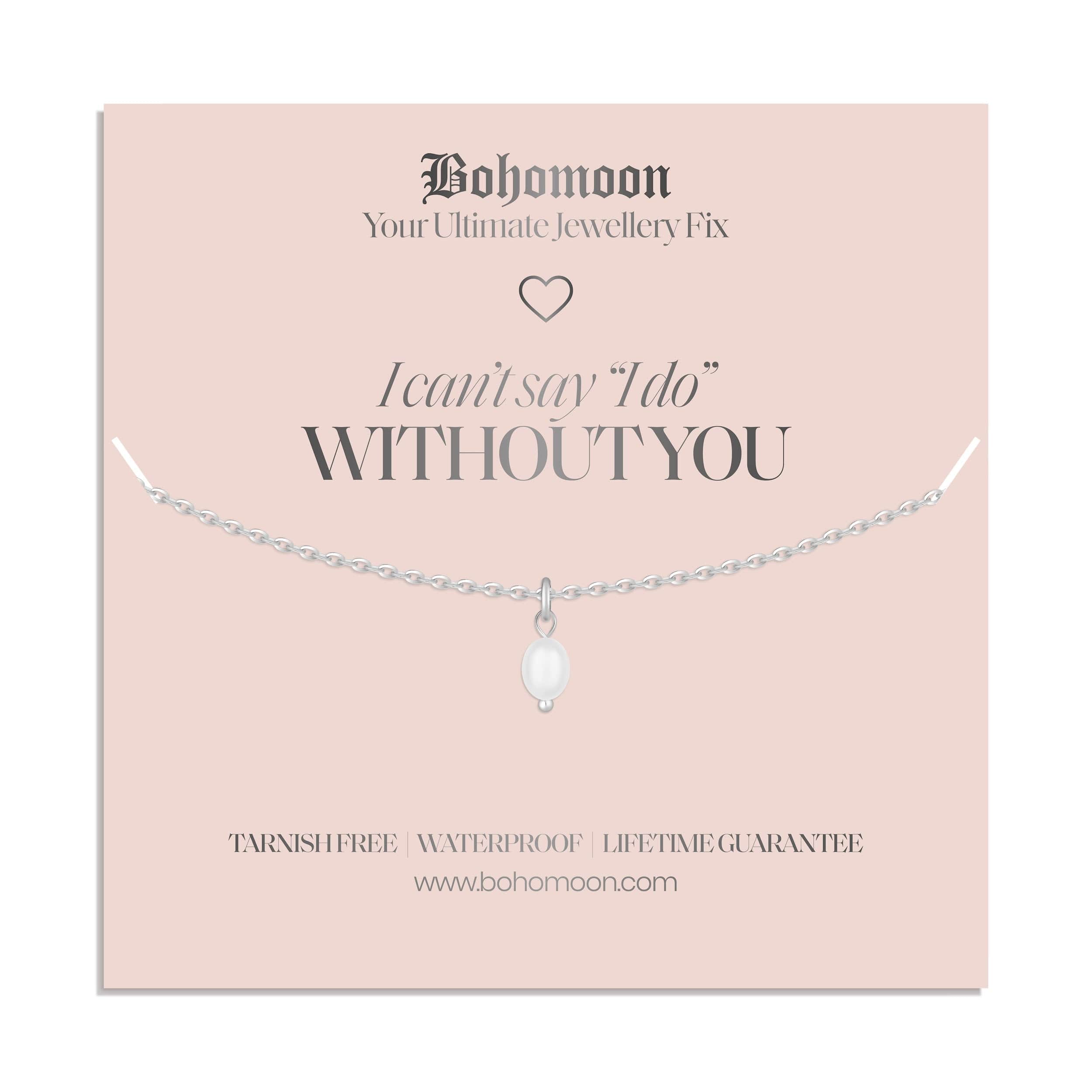 Bohomoon Stainless Steel Bridesmaid Necklace