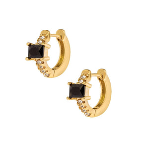 BohoMoon Stainless Steel Bridget Hoop Earrings Gold