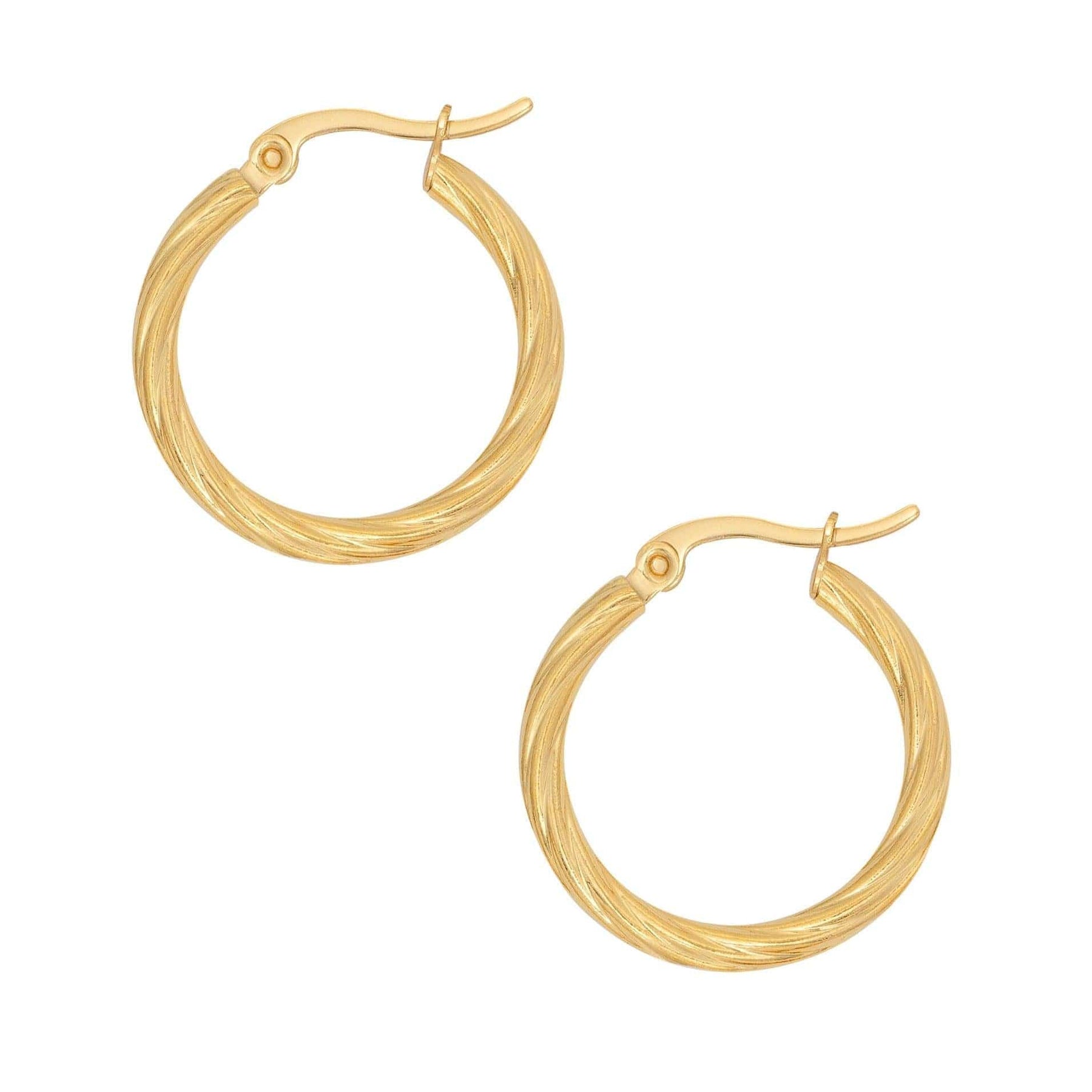 BOHOMOON Stainless Steel Brielle Hoop Earrings Gold