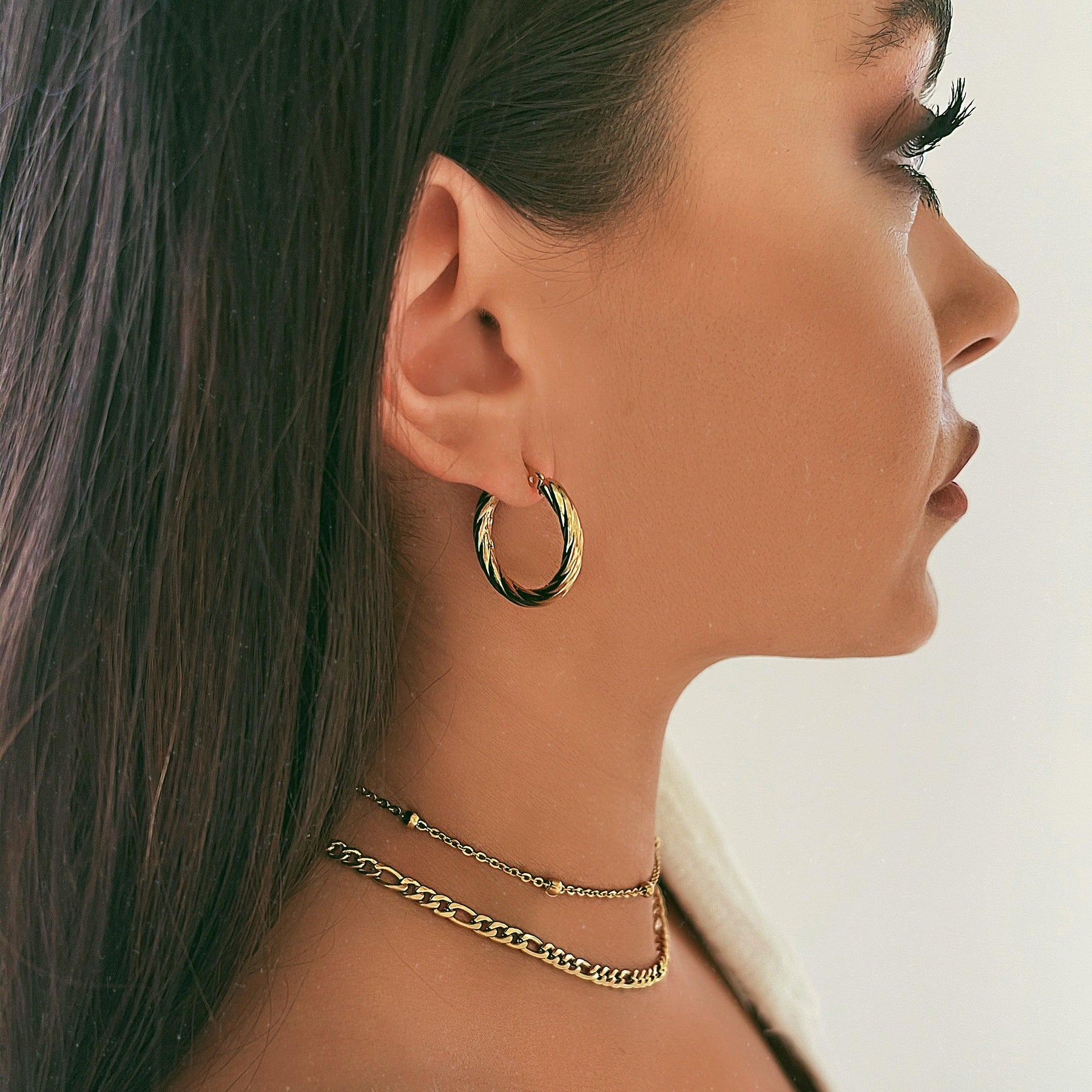 BOHOMOON Stainless Steel Brielle Hoop Earrings