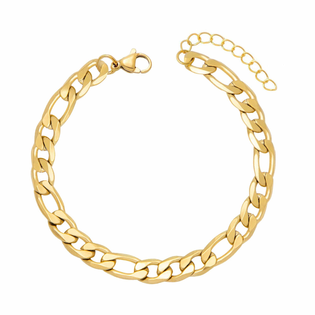 BohoMoon Stainless Steel Brooke Anklet Gold