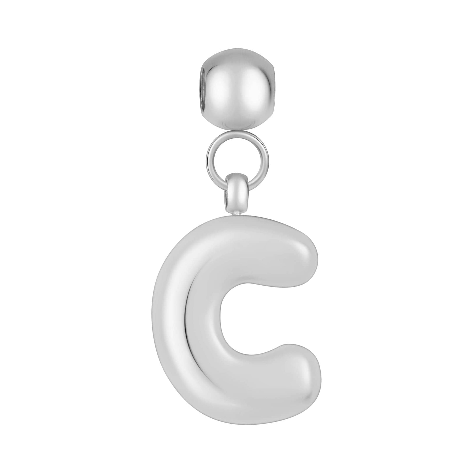 Bohomoon Stainless Steel Bubble C Charm