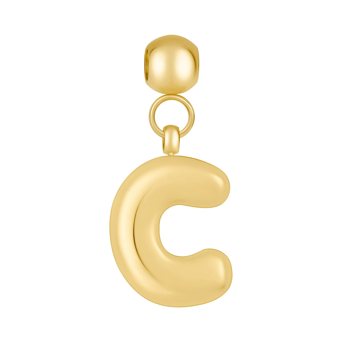 Bohomoon Stainless Steel Bubble C Charm