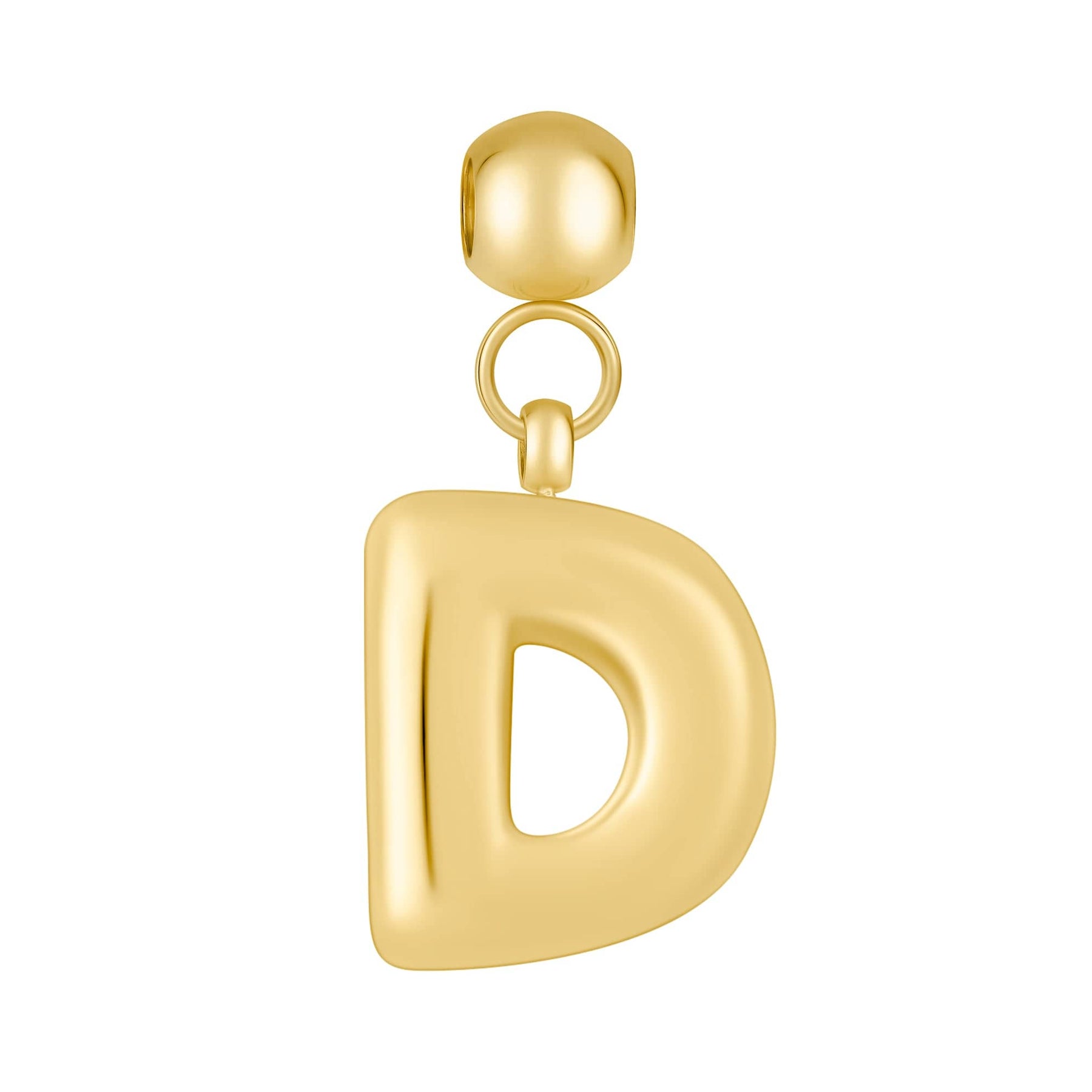 Bohomoon Stainless Steel Bubble D Charm