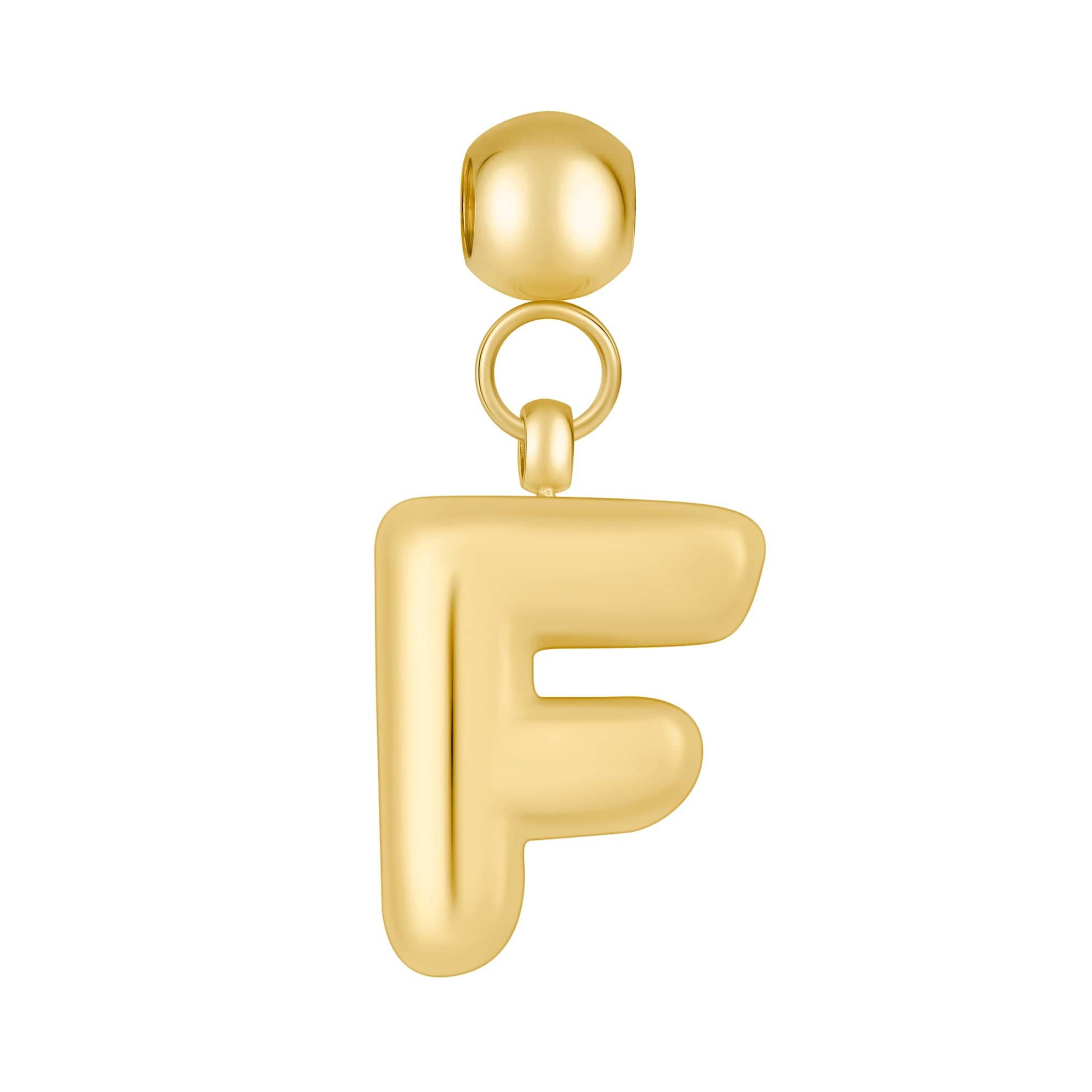 Bohomoon Stainless Steel Bubble F Charm