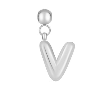 Bohomoon Stainless Steel Bubble V Charm