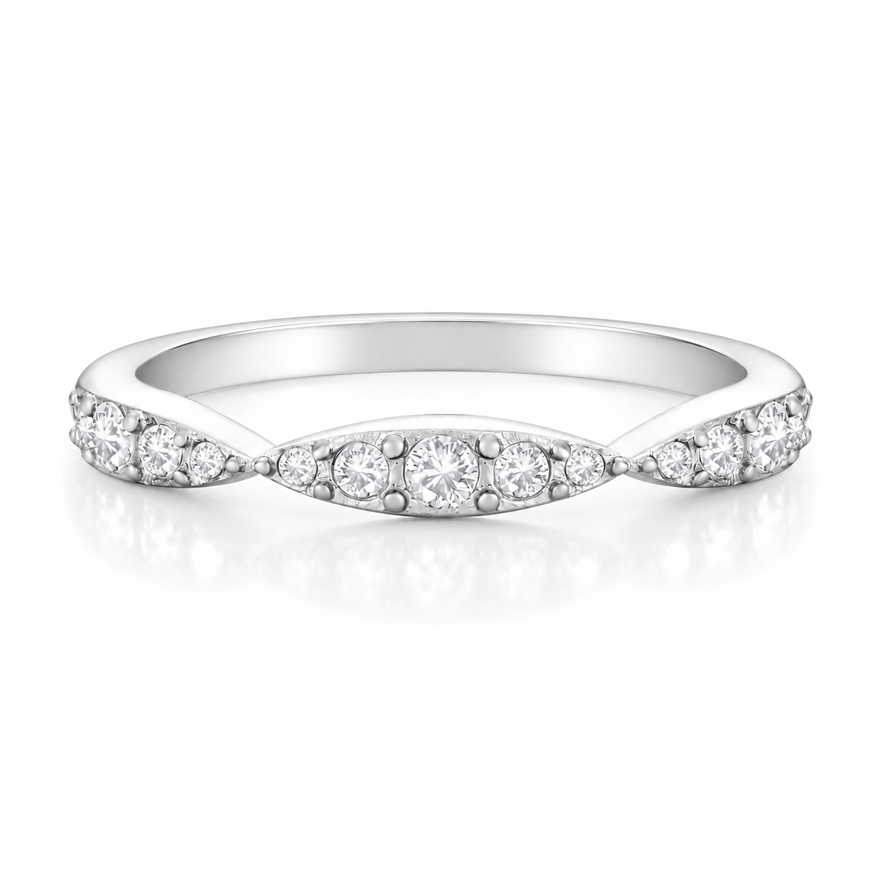Bohomoon Stainless Steel Cadence Ring