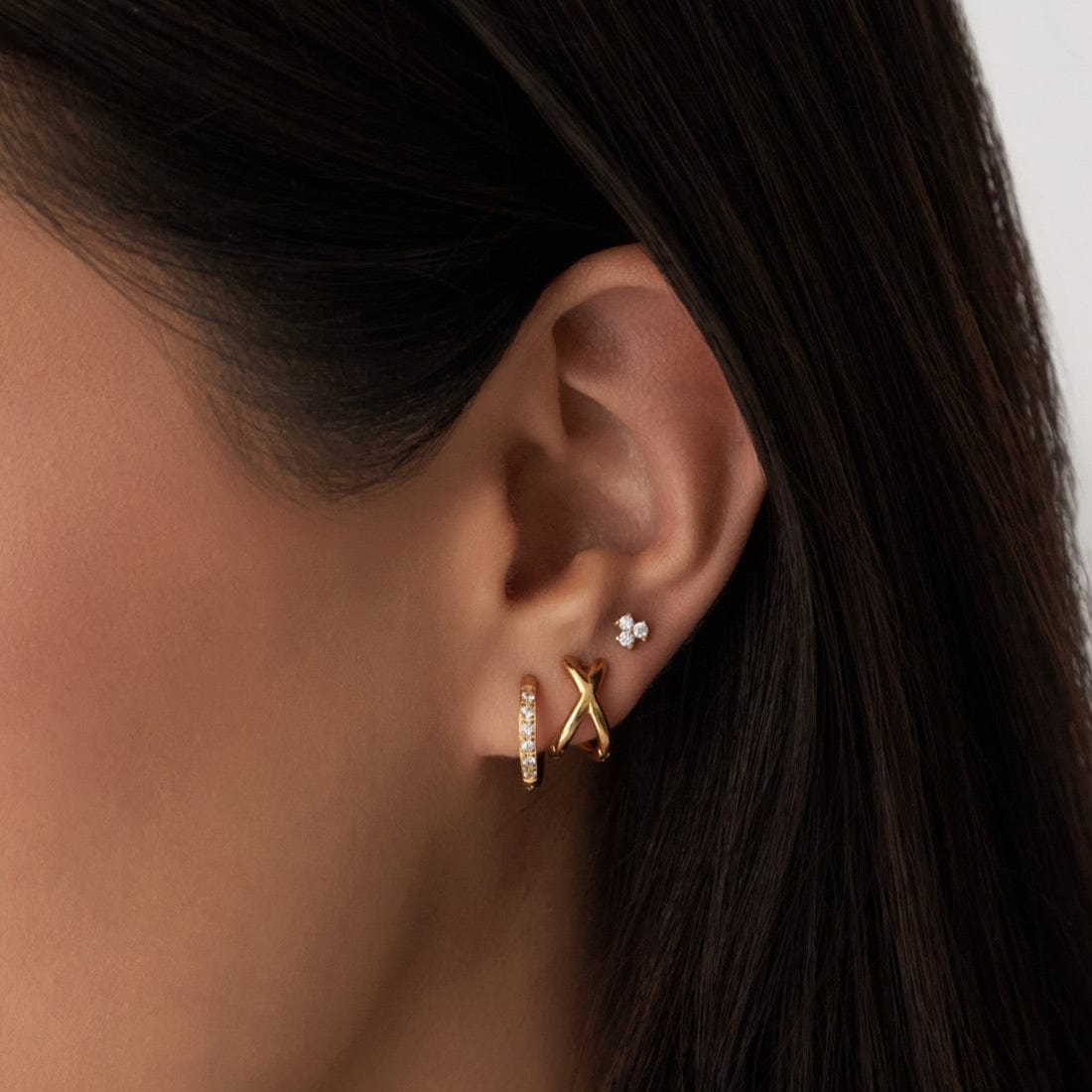 Bohomoon Stainless Steel Callie Stud Earrings