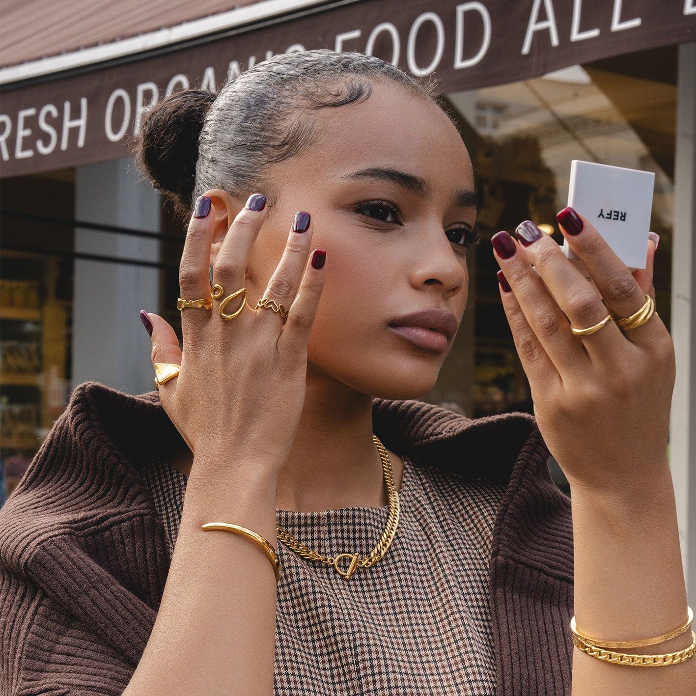 Bohomoon Stainless Steel Camilla Tbar Necklace