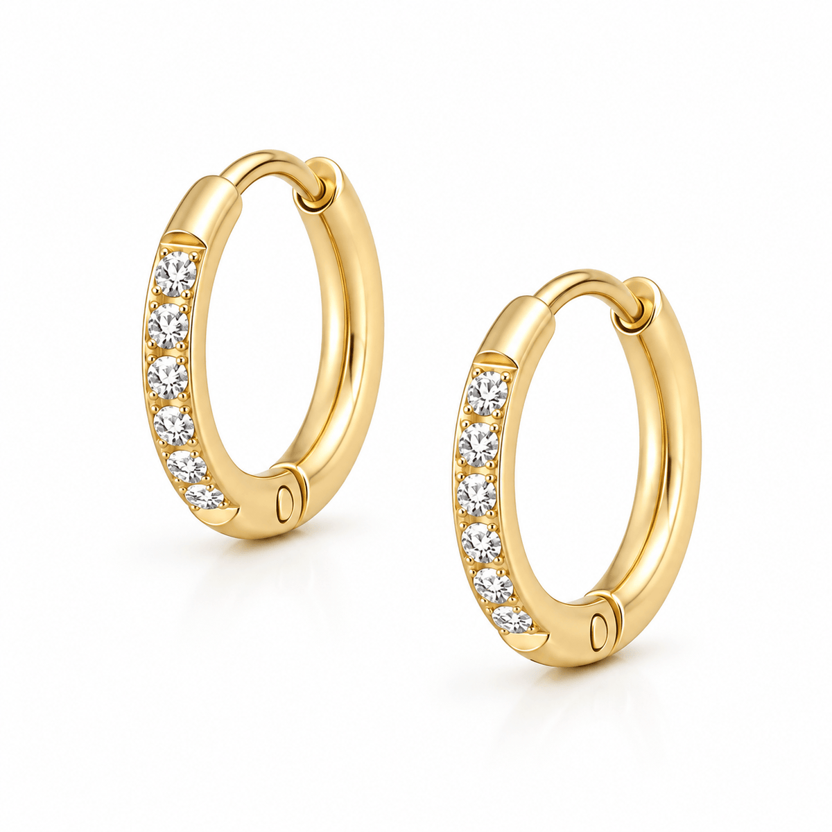 Bohomoon Stainless Steel Caterina Hoop Earrings