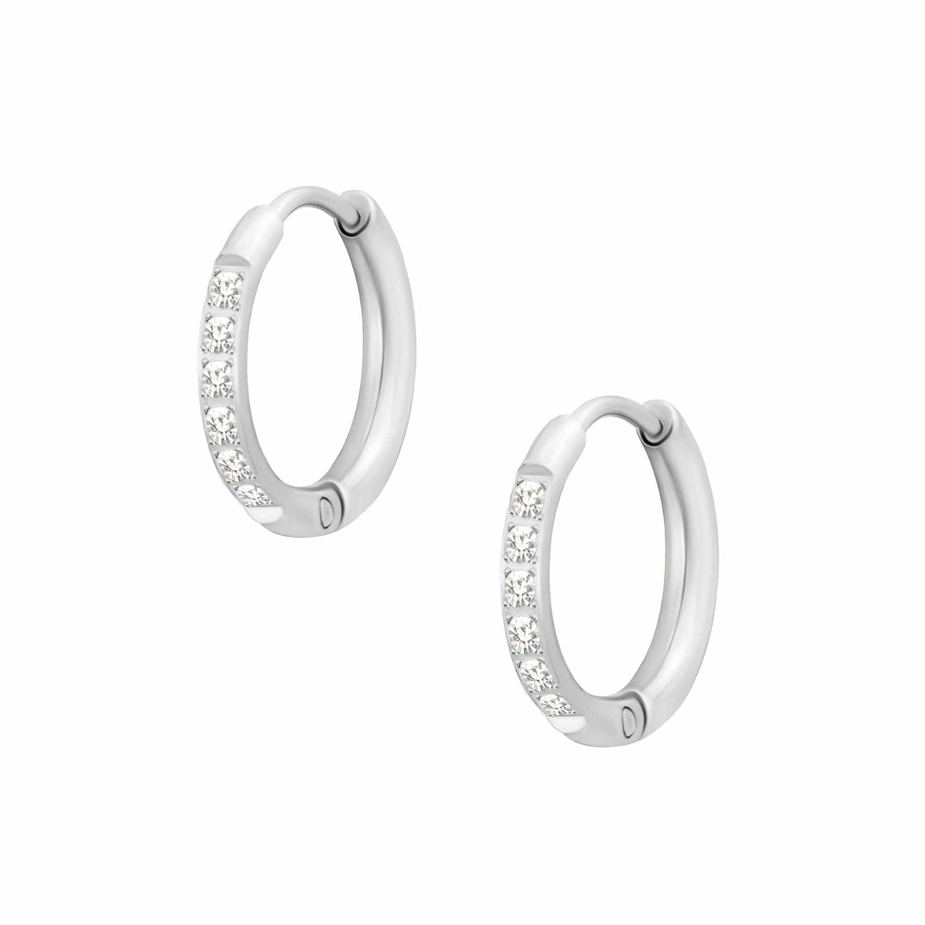 BOHOMOON Stainless Steel Caterina Hoop Earrings Silver / Small