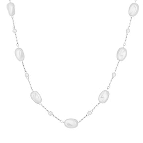 Bohomoon Stainless Steel Cayenne Pearl Choker
