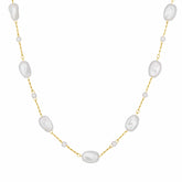 Bohomoon Stainless Steel Cayenne Pearl Choker