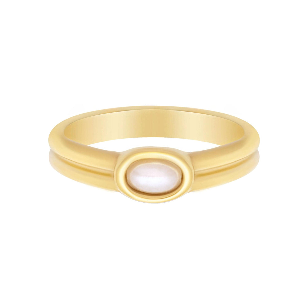 Bohomoon Stainless Steel Charlotte Pearl Ring