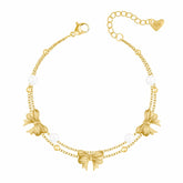 Bohomoon Stainless Steel Cherish Bow Bracelet