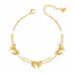 Bohomoon Stainless Steel Cherish Bow Bracelet